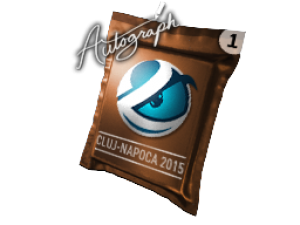 Капсула с автографом | Luminosity Gaming | Клуж-Напока 2015